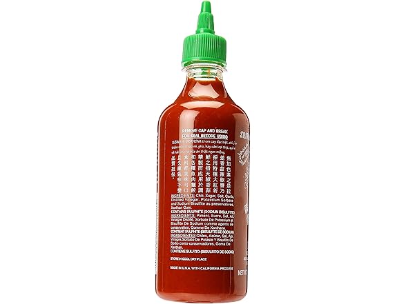 Huy Fong, Sriracha Hot Chili Sauce, 17