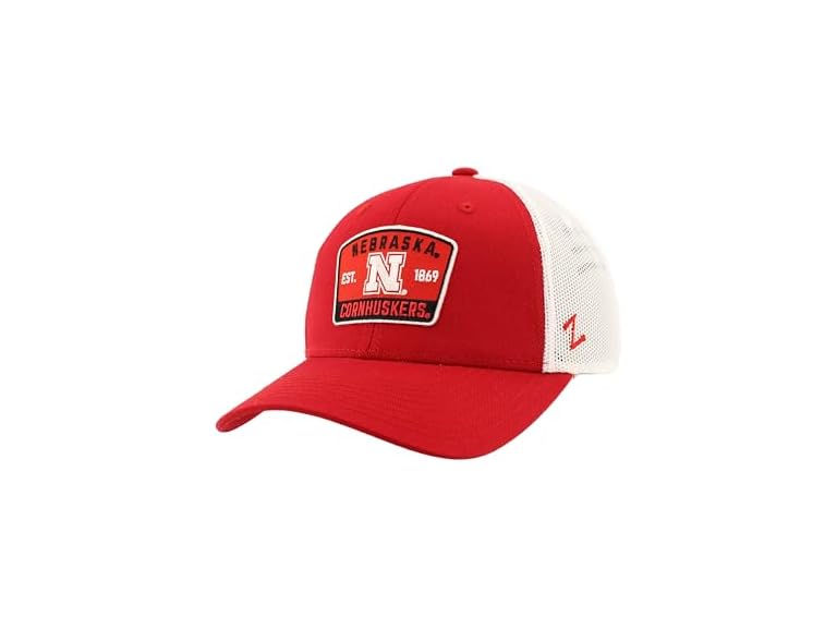 Nebraska Big Rig Hat Team Color White