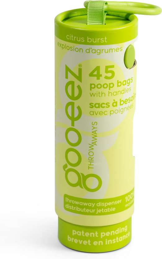 GOO EEZ Compact Eco-Friendly Poop Bag Citrus Burst - Gallery 2