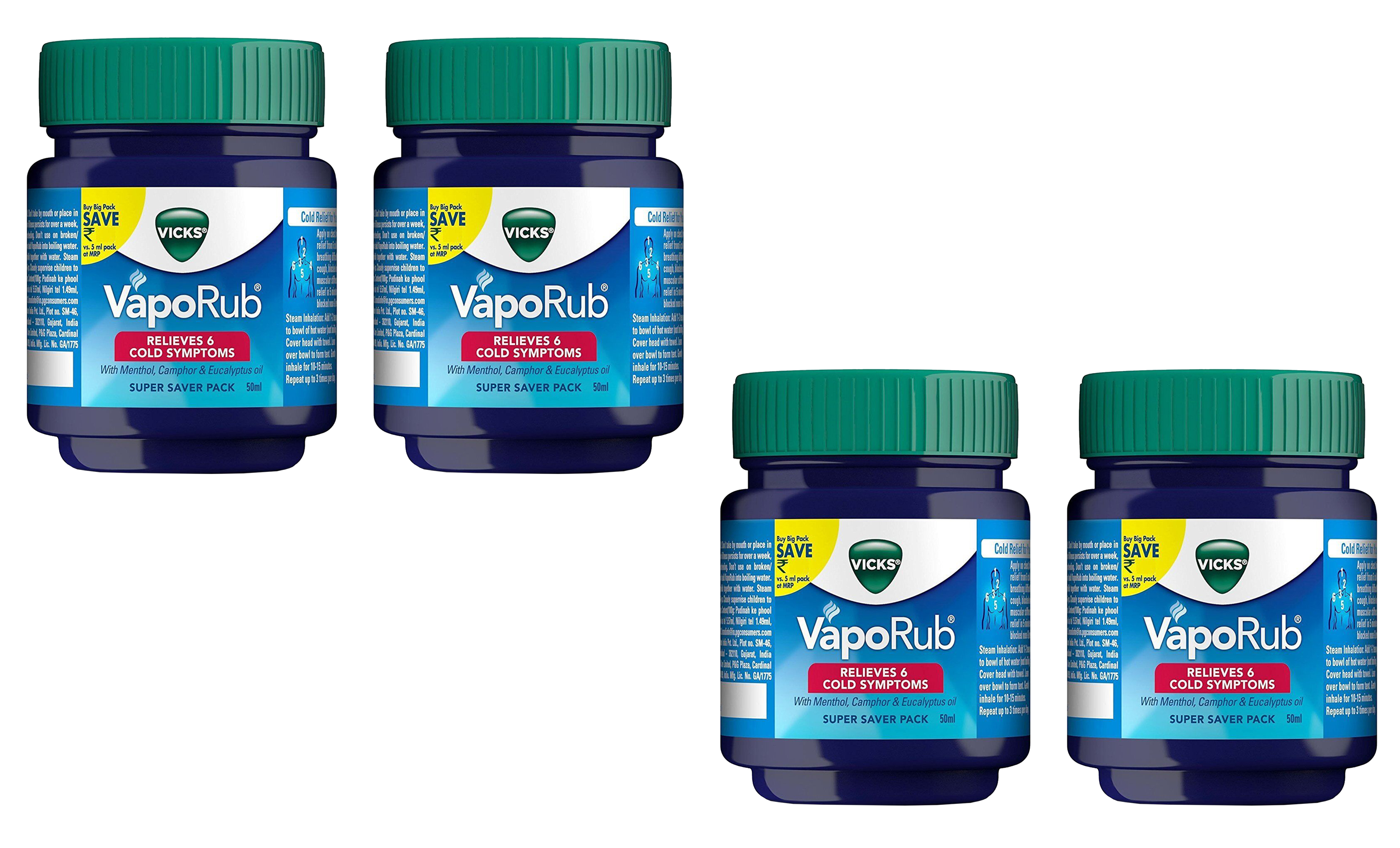 Vicks VapoRub (4, 6, 8, 10 or 20-Pack) - Gallery 7