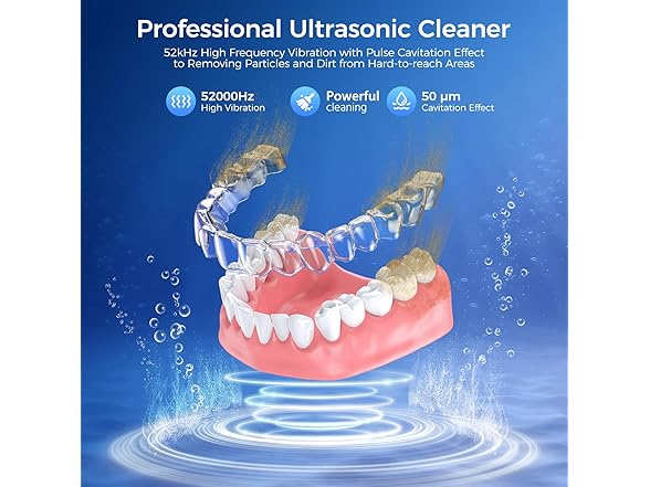 TEBAL Ultrasonic Retainer Cleaner
