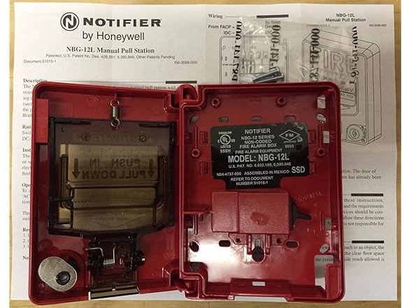 Notifier NBG-12L Dual Action Pull Station