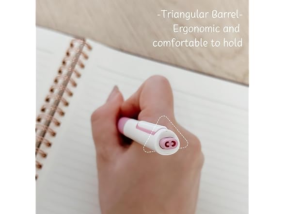 allydrew Silent Retractable Gel Pen Set 5Pk