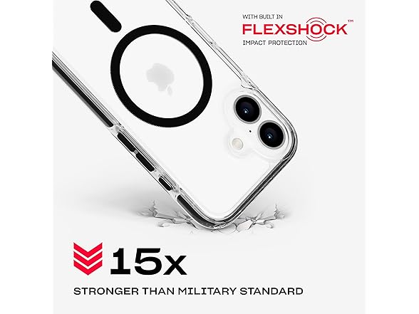 EvoCrystal w/Crossbody for iPhone 16