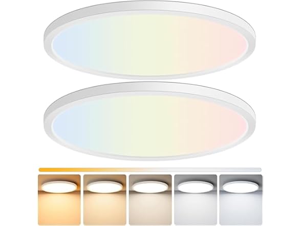 Brightever 15" Flush Mount Ceiling Light Fixtures