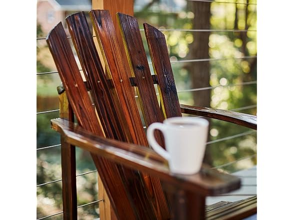 Shine Company Rockport Wooden Adirondack Chair