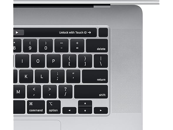 Apple Late 2019 MacBook Pro with 2.6GHz Intel Core i7 (16-Inch, 16GB RAM, 512GB Storage) - Silver (Renewed) (Open Box)