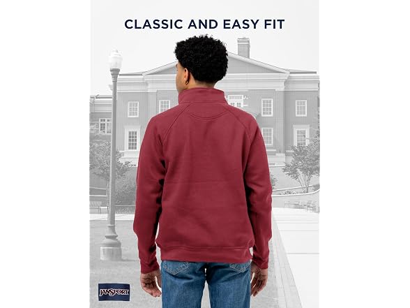 JanSport Unisex (S) NCAA Quarter Zip