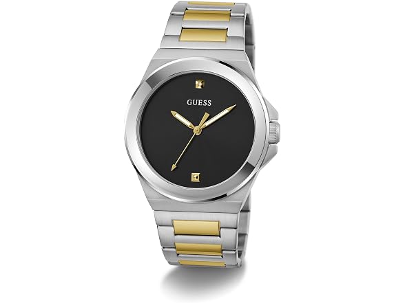 GUESS Men's 44mm Two-Tone Steel Watch