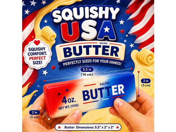 Twilight Squishy Sensory Toys Butter USA - Your Choice