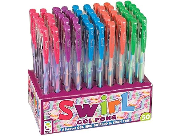 GEDDES Raymond Geddes Multicolored Swirl Gel