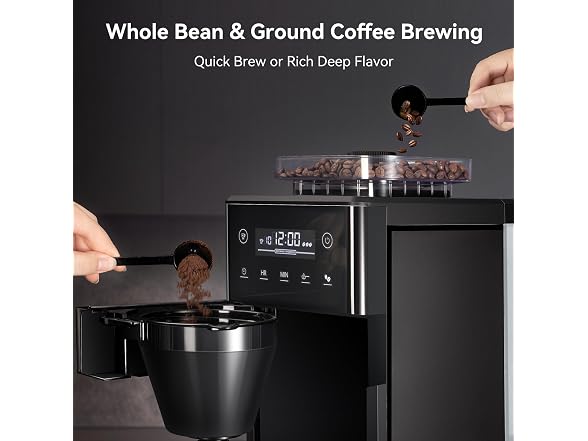 Gevi 10-Cup Grind & Brew Coffee Maker