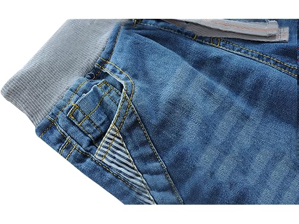 JiaYou Boys (3T) Toddler Kid Boy Elastic Mid Jeans