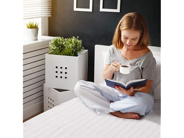 Giantex Electric Heated Mattress Pad, Heating Bed Topper