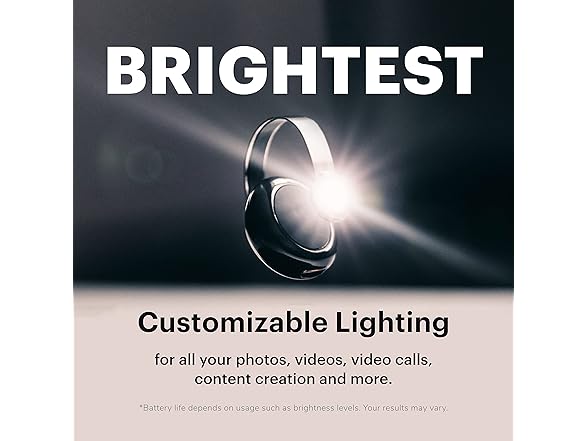 2Pk Selfie Light With Touch Controls