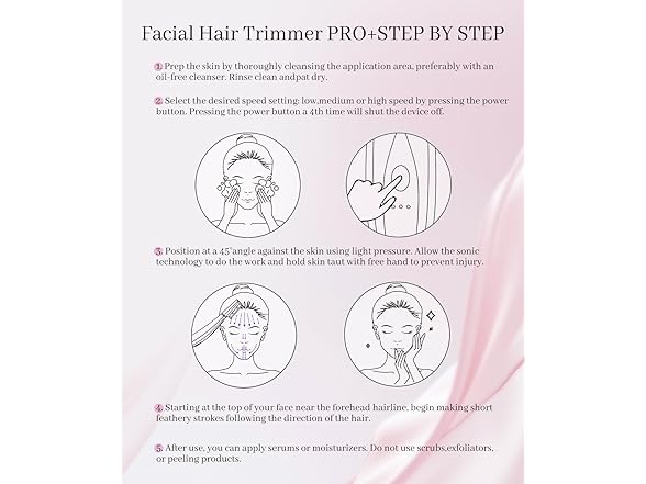 ROUWU Dermaplane Razor Women