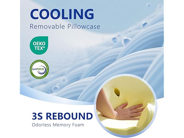 BNXIANG Cervical Neck Pillow