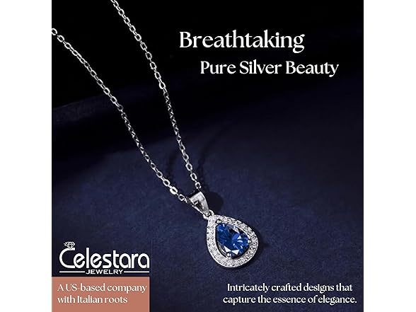 Celestara Teardrop Crystal Set