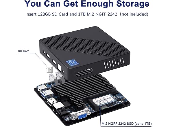 Win 10 Pro Mini PC N3350 4GB/64GB