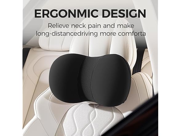 BABUR Car Headrest Neck Pillow