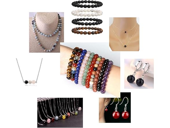 Green Malachite Round Stone Beading