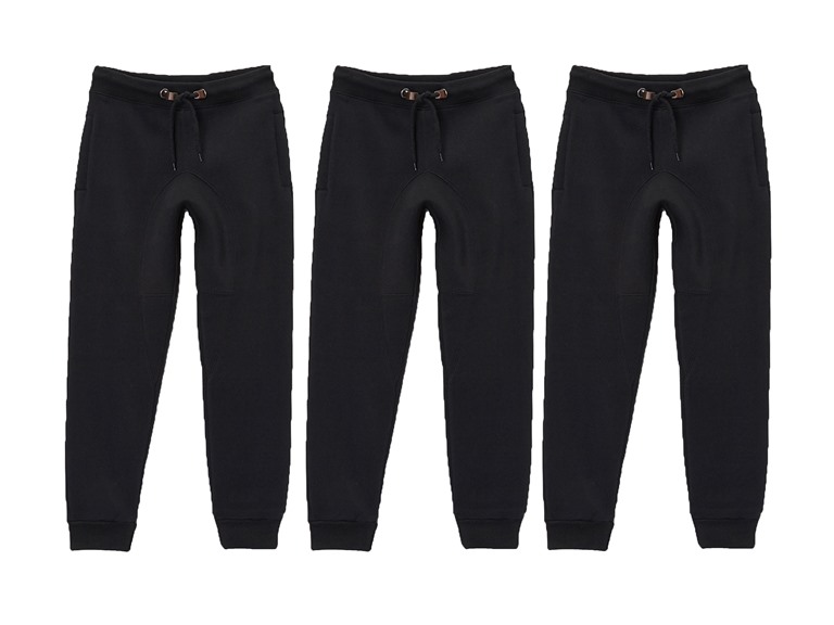 Children & Boy's 3-Pack Slim Fitting Fleece Jogger Sweatpants