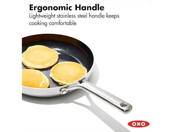 OXO Mira Stainless Steel Nonstick, 10" Frying Pan