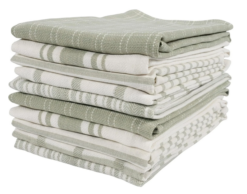 Dan River 10-pk Cotton Asst Kitchen Towels - Gallery 21