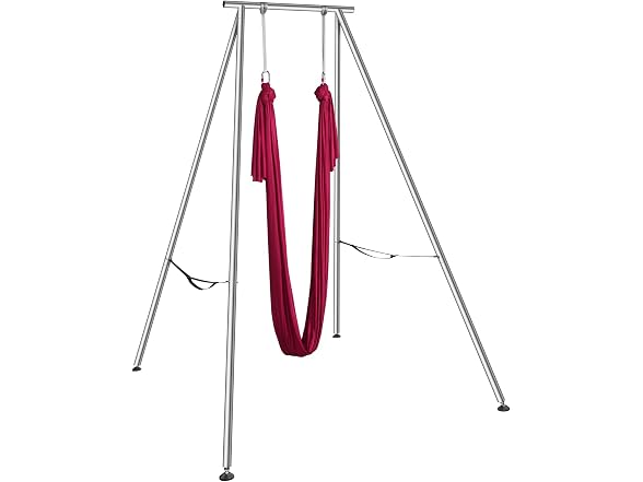 Aerial Yoga Frame & Yoga Hammock, 9.67 ft Height