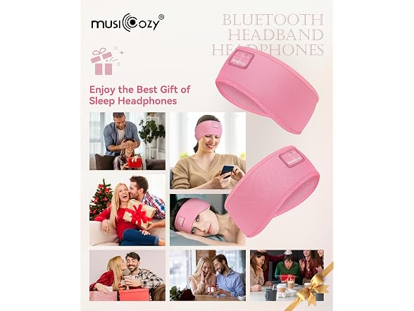 Sleep Headphones Bluetooth Headband
