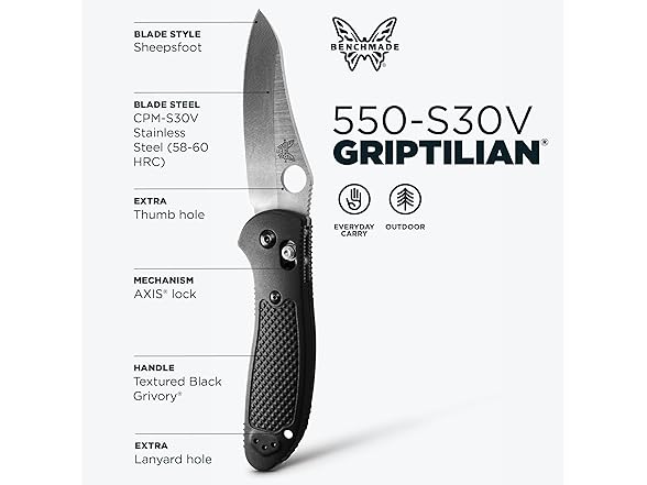 Benchmade Griptilian Knife