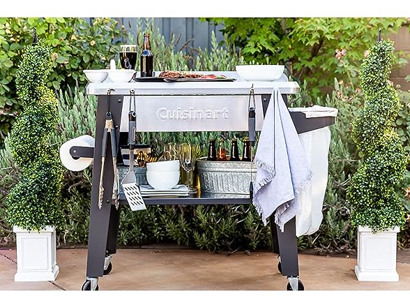 Cuisinart Outdoor Stainless Steel Grill Prep Table