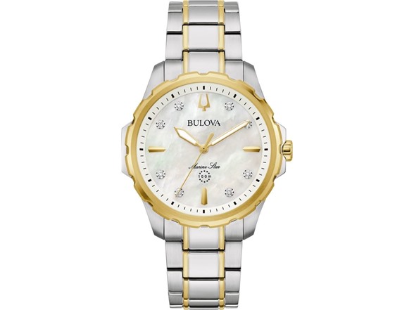 Bulova Women's Marine Star Analogue Quartz Watch