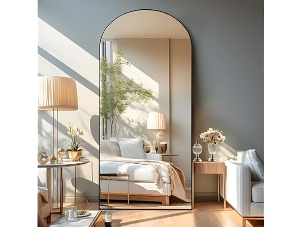 NicBex Oversized Full-Body Mirror, Large Arched