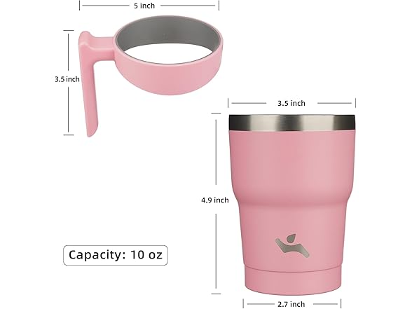 Konokyo 10 oz Tumbler with Handle