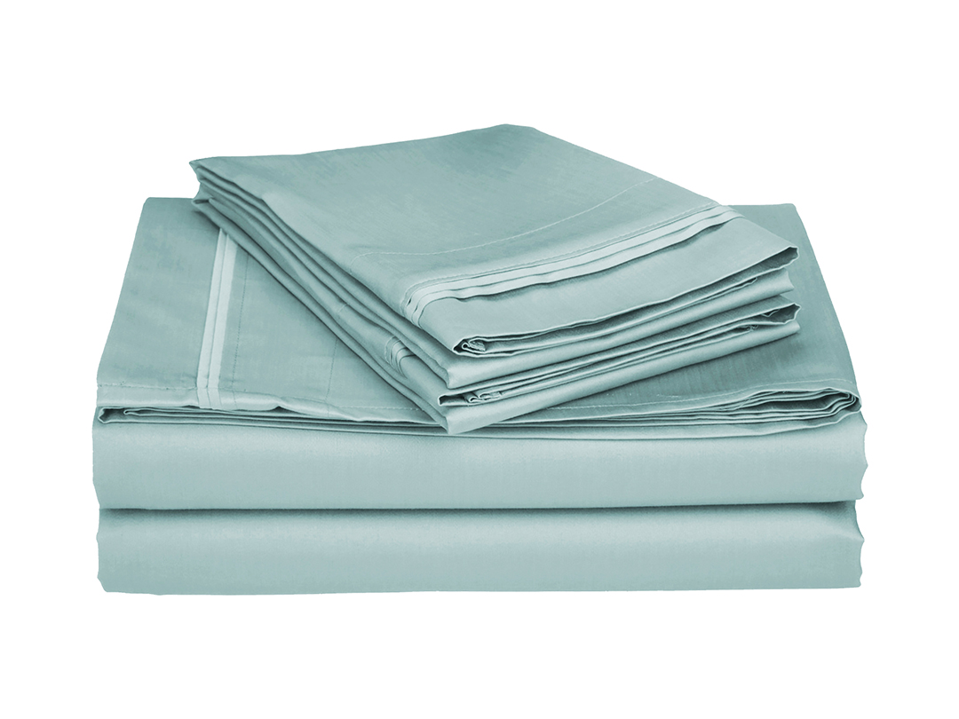 650 Thread Count Egyptian Cotton Solid Sheet Set - Gallery 27
