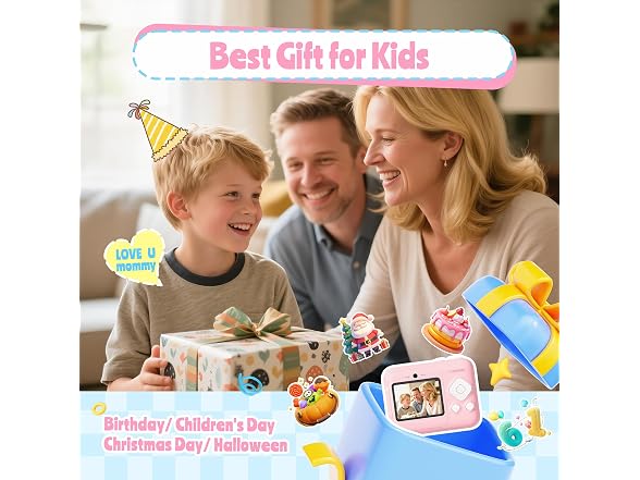 TYPONOS Instant Print Camera for Kid