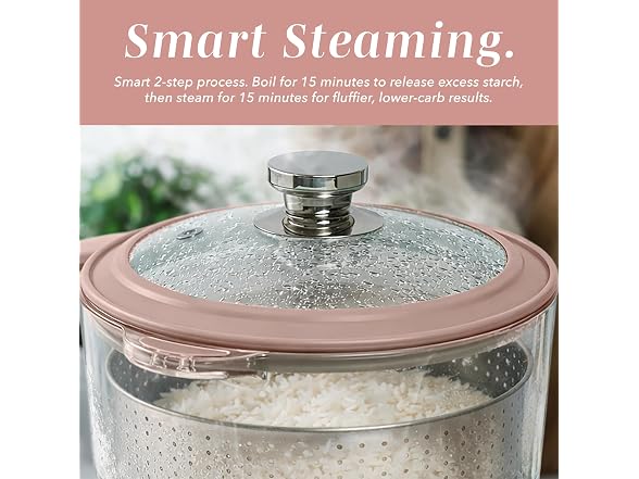 Glass Mini Low Carb Rice Cooker