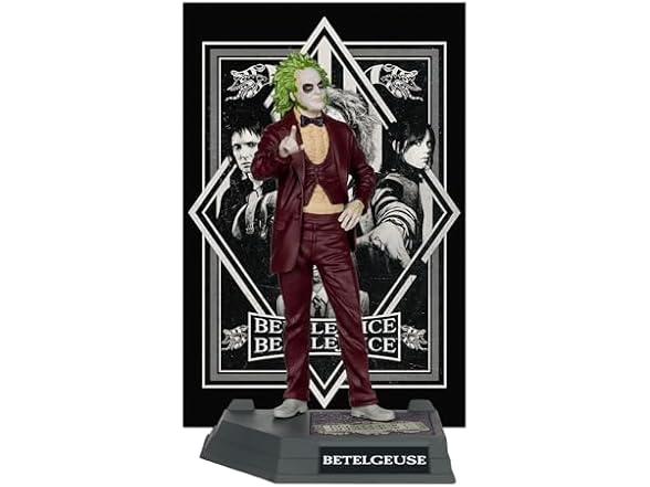 McFarlane Toys Movie Maniacs - 6in Posed Beetlejuice Fi