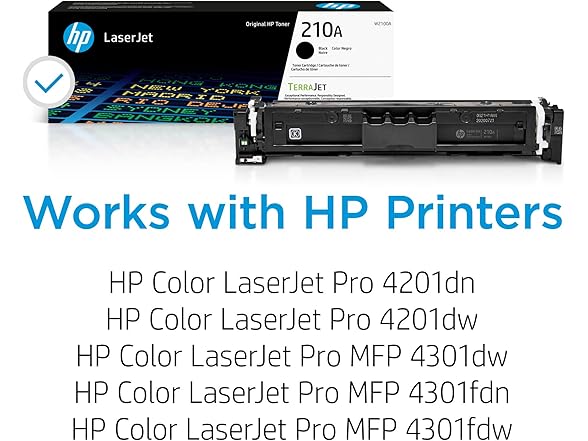 HP 210A Black Original Laserjet Toner Cartridge (Open Box)