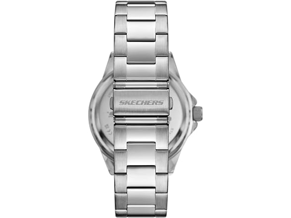 Skechers Men's Haymar Analog Silver Metal Watch