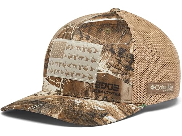 Columbia Unisex PHG Camo Mesh Ball Cap