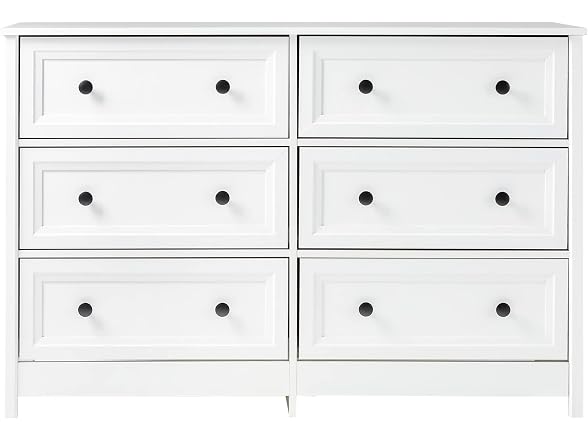 Walker Edison Tahnee 6-Drawer Dresser