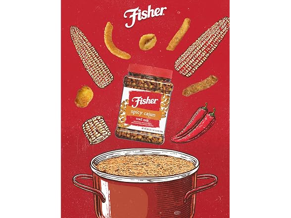 Fisher Trail Mix | Spicy Cajun