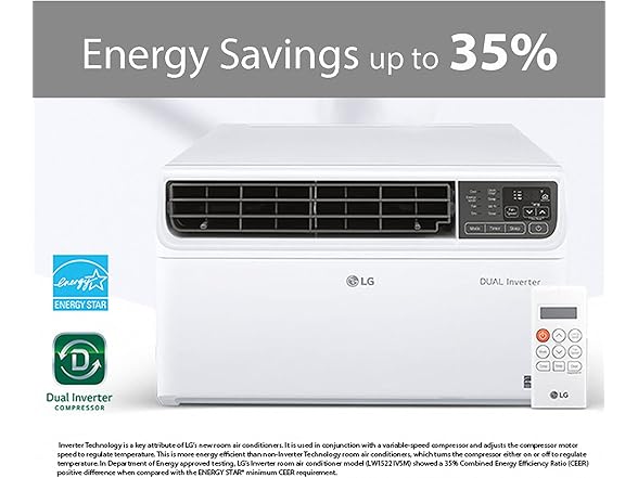 LG 14,000 BTU 115Volts Window Air Conditioner
