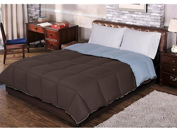Superior Brushed Microfiber Reversible Comforter Bedding