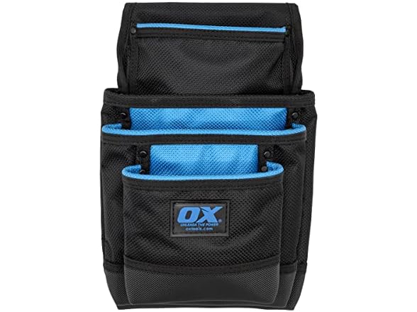 OX OX-P266205 OX Pro Nylon Tool Pouch - Heavy-Duty Work B