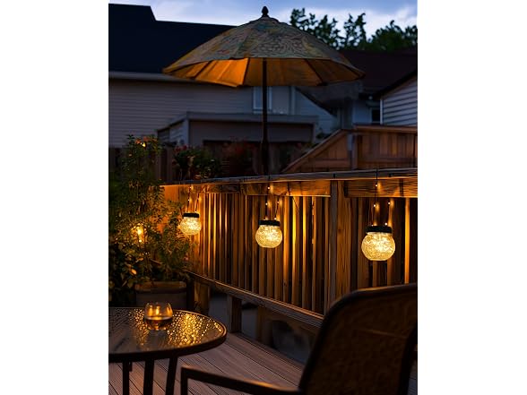 PARTPHONER Solar Lights Outdoor