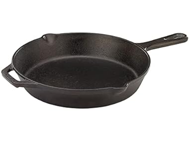 $9.99, Was $17.99, 44% Off! Pre-Seasoned Cast Iron Skillet dealfomo