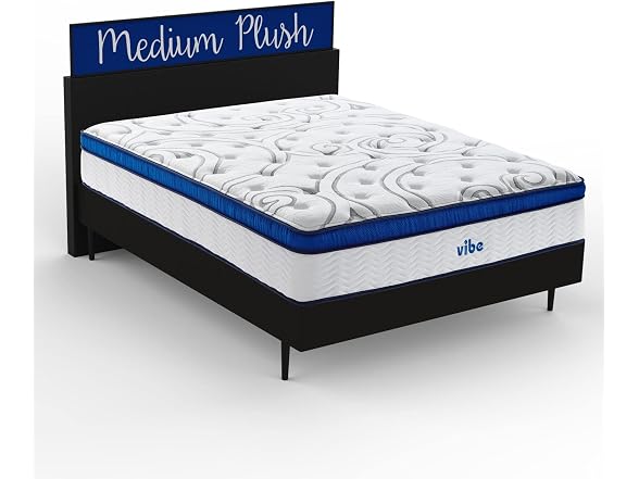 Vibe Quilted Hybrid 12" Cal King Mattress